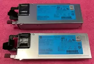 Lot Of 2 HP DPS-500AB-13A 500W Power Supply 723595-101