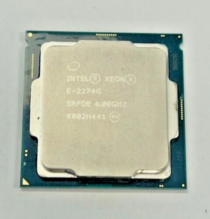 SRFDE | Intel Xeon E-2274G SRFDE 4.00 GHZ Socket LGA1151 Processor CPU Processor