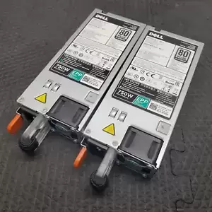 LOT 2X Dell PowerEdge Power Supply - 750W - 94% EPP 0953MX R630 R730 T430 T630