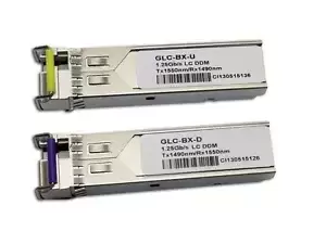 For Juniper, GLC-BX-U120 GLC-BX-D120 Pair 120KM 1490/1550nm Transceiver