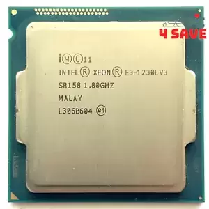Intel Xeon E3-1230L V3 1.80GHz 4-Core LGA1150 Server Workstation CPU SR158 25W