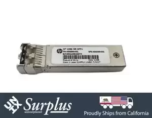 5X HP 10Gb SR SFP+ Transceiver Optic SR SW for HPE ProLiant Dl360 Dl380 G9 G10