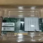 QLogic QLE3242-HP HP NC523SFP 2-Port 10Gbps PCI-e x8 Server NIC 593742-001