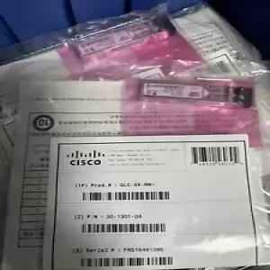 CISCO GLC-SX-MM 1000Base-SX SFP 850nm LC Transceiver Module NEW IN BAG