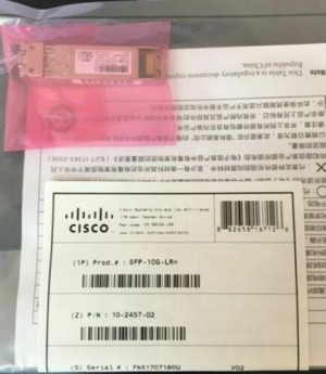 New Sealed Cisco SFP-10G-LR 10GBASE-LR SFP Plug-in GBIC Transceiver module A