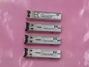 Lot of 4 HP ProCurve J4858C Mini-GBIC Gigabit SFP 850nm Transceiver 1G SX
