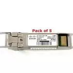 LOT OF 5 Cisco DS-SFP-FC8G-SW SFP+ transceiver module 10-2418-01