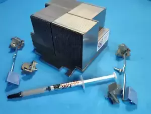 Dell PowerEdge R710 Server CPU Heatsink w/Bracket & Thermal Compound TY129