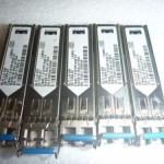 Qty 4 Genuine Cisco GLC-LH-SM Transceiver Module 1000-Base LX/LH Transceiver