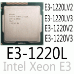 intel E3-1220L E3-1220L V2 E3-1220L V3 E3-1220 V2 E3-1220 V3 CPU Processor
