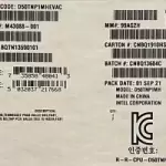 Intel D50TNP1MHEVAC D50TNP1MH Compute Module NEW DAMAGED BOX