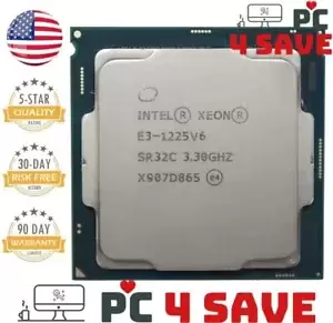 Intel Xeon E3-1225 V6 3.30Hz 4-Core LGA1151 8MB Server CPU Processor SR32C 73W