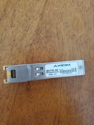 Axiom J8177C-AX 1000BASE-T SFP Transceiver f/ HP - Copper - RJ45 - 100m