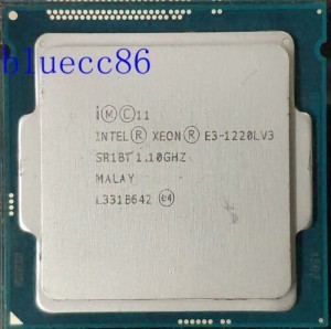 Intel Xeon E3-1220L V3 SR1BT 1.1GHz LGA1150 13w CPU  Processor 1220LV3