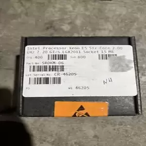 Intel Xeon E5-2630L 6 Cores 15MB 2.0GHz SR0KM B Grade Server CPU Processor