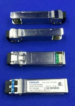 FTLX1471D3BCL Finisar 10Gb/s 10km 1310nm Single Mode Datacom SFP+ Transceiver