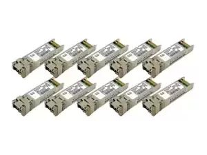 LOT OF 10 CISCO DS-SFP-FC8G-SW 850NM 8.5GB 150M LC SFP+ TRANSCEIVERS 10-2418-01