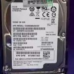 872475-B21 HP 300GB SAS 12G ENTERPRISE 10K 2.5 SC DS HDD 872735-001 EG0300JFCKA