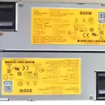 2X HP 800W  80+ Platinum Power Supply 723600-201 754381-001 HSTNS-PL41