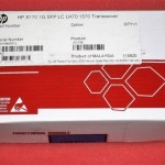 NEW HP X170 1G SFP LC LH70 1570nm 80KM 1.25G Optical Transceiver JD110A