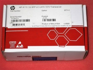NEW HP X170 1G SFP LC LH70 1570nm 80KM 1.25G Optical Transceiver JD110A