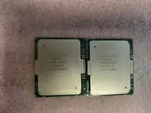 Matched Pair of Intel Xeon Quad E7-8867v4 SR2S6 2.4GHz  FCLGA2011 CPU Processor