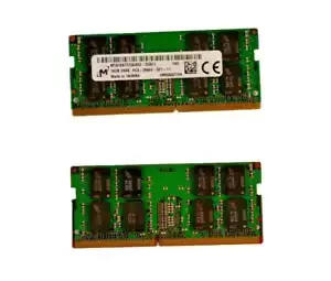 Micron 16gb 2Rx8 2666V SODIMM Laptop