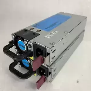 Lot( 2 ) HP 499250-201 Hot Swap 460W 1U Server Power Supply Proliant DL360 G6/G7