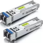 2 Packs For Cisco GLC-LH-SMD Transceiver, 1.25G SFP Module SMF LC 20 km
