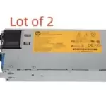 Lot of 2 HP 643955-201 750W Power Supply HSTNS-PL29 656363-B21 660183-001
