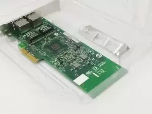 Intel E1G42ET 82576GB Gigabit Dual Port RJ-45 Server Adapter Dell G174P 1P8D1