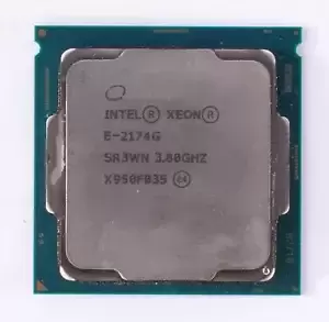 Intel Xeon E-2174G SR3WN 3.8GHz Quad-Core 8M LGA 1151 CPU