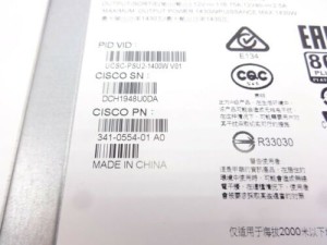 Cisco UCSC-PSU2-1400W C240 1400Watt Power Supply 341-0554-01