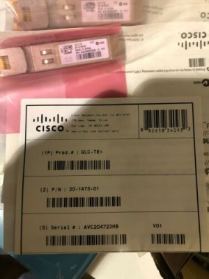Cisco - SFP (Mini-GBIC) Transceiver Module - Gigabit Ethernet (GLC-TE=)