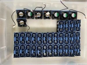 LOT 36 HP Cooling Fan GFB0412EHS HP ProLiant Server Dual Fan Assembly Modul