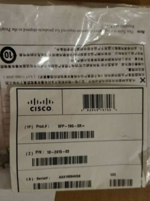NEW CISCO SFP-10G-SR TRANSCEIVER MODULE (We buy and sell Cisco)