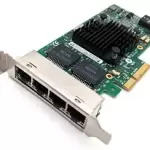 Intel I350-T4 PCIe 4-Port 1Gb/s NIC Ethernet Server Adapter I350T4BLK G15138-001