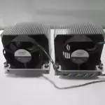 lot of 2 Intel ORIGINAL E47199-001 2U server Cooling fan & heatsink