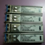 QTY 4 Used Cisco SFP-GE-L 1000BASE-LX/LH SFP 10-2144-01 Transceiver