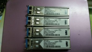 QTY 4 Used Cisco SFP-GE-L 1000BASE-LX/LH SFP 10-2144-01 Transceiver
