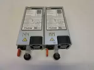 Lot Of 2 Dell 05NF18 D750E-S1 PowerEdge R720 750W Switching Power Supply