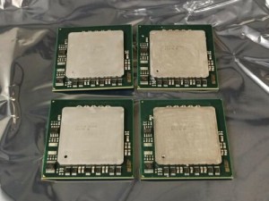 4 x Matched INTEL SL9HA XEON 7140M Dual-Core 3.4GHZ 16MB 800 CPU Processor