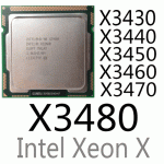 intel Xeon X3430 X3440 X3450 X3460 X3470 X3480 LGA1156 CPU Processor