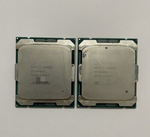 PAIR OF Intel Xeon E5-2650 V4 2.2GHz 12-Core PROCESSOR Socket 2011-3 CPU DDR4