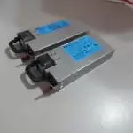 LOT OF 2 HP  SERVER POWER SUPPLY DPS-460EB A  HSTNS-PR17 [ PICTURES  ]