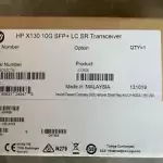 LOT OF 10 NEW IN BOX HP SFP JD092B