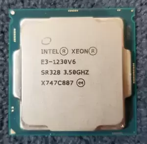 Intel Xeon E3-1230V6 3.50 GHz 4 Core Socket 1151 Server CPU SR328
