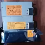 ONLY 2  750 WATT POWER SUPPLIES HP - 506822 - 101/ HP - 506822 - 201  DL 380P G8