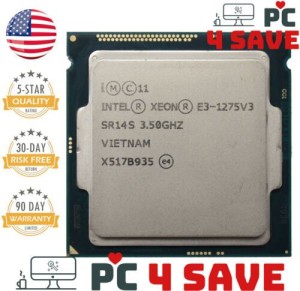 Intel Xeon E3-1275 V3 SR14S 3.50GHz 8MB 4-Core LGA1150 Workstation CPU Haswell