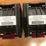 2x HP Proliant DL380 G8 DL380p G8 DL380e 654577-001 662520-001 Cooling Fan